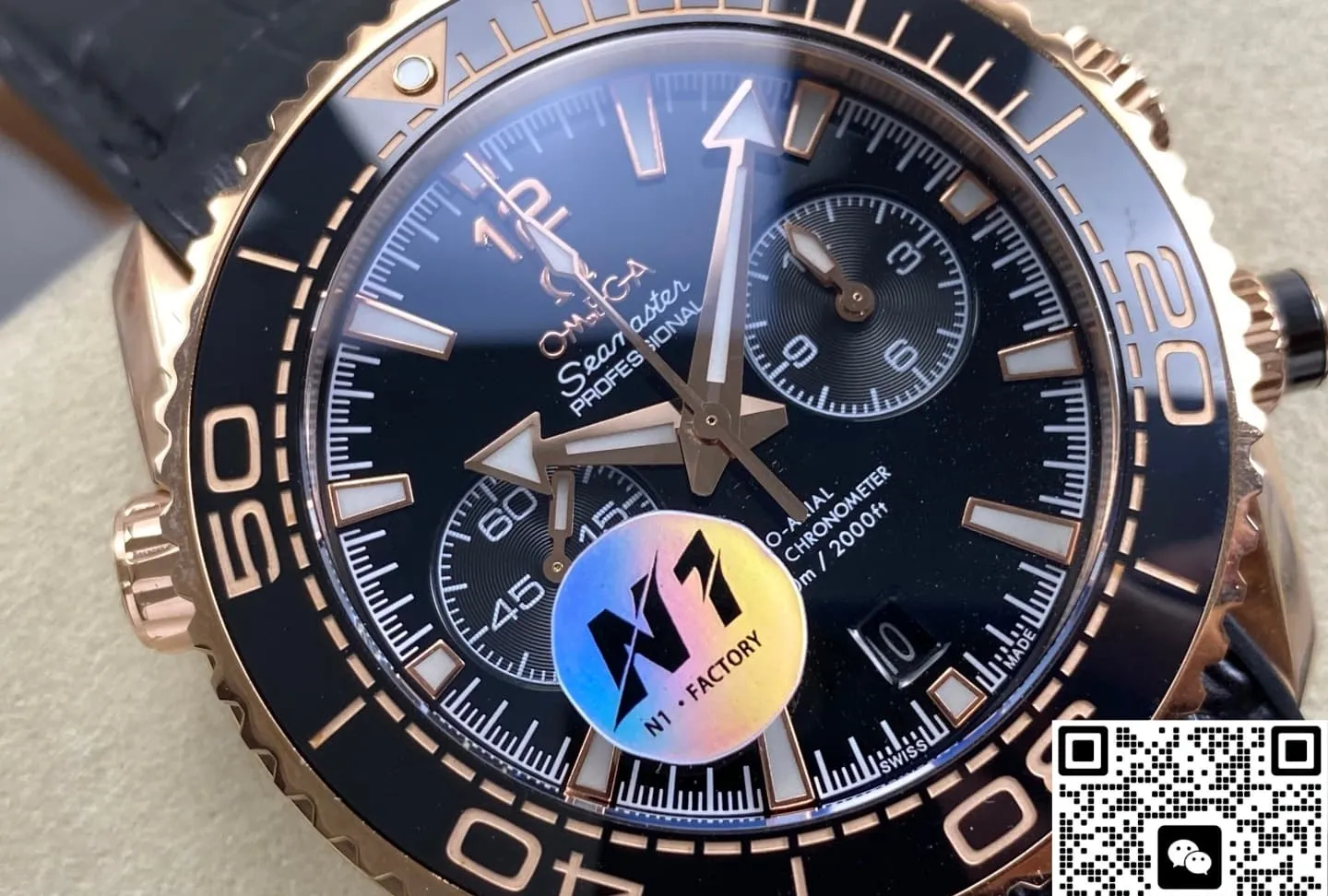 N1 Factory Omega 215.63.46.51.01.001 1:1 Best Edition Replica Watch